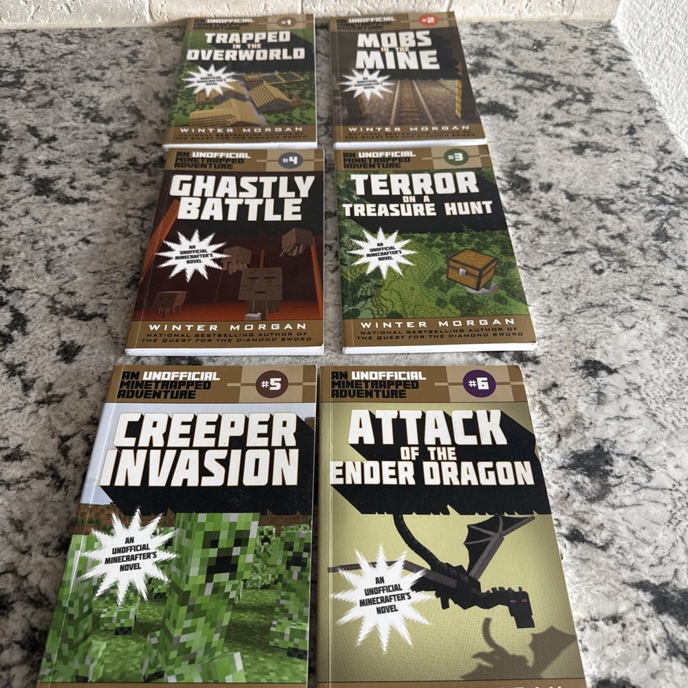The Unofficial Minetrapped Adventure Series Set: Six Unofficial Minecrafters